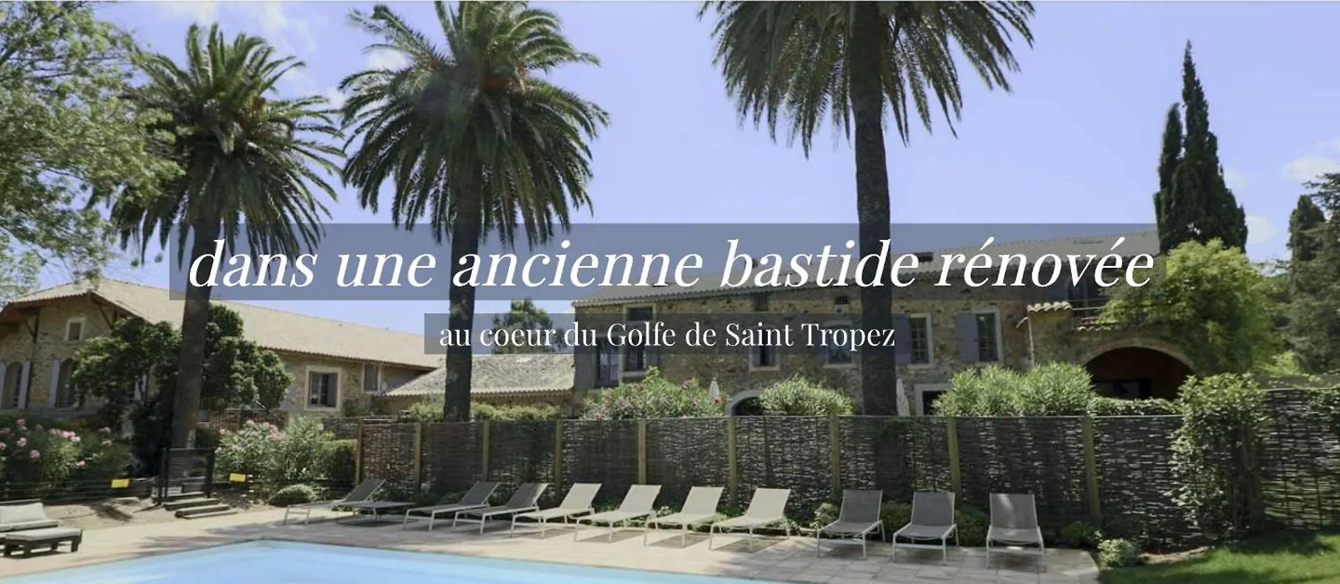 Villa Design De 100 M2 Gassin - Bastide En Pierre France